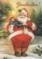 SANTA CLAUS CHRISTMAS Holidays Vintage Postcard CPSM #PAJ527.GB - Santa Claus