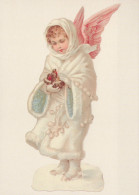 ANGEL CHRISTMAS Holidays Vintage Postcard CPSM #PAJ270.GB - Angels