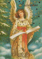 ANGEL CHRISTMAS Holidays Vintage Postcard CPSM #PAH574.GB - Angels
