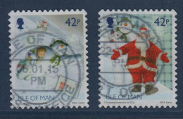 Calf Of Man, Isle De Man, O, Yv 2024, 2025, Mi 1991, 1992, - Man (Ile De)