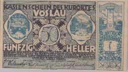 50 HELLER 1920 Stadt VoSLAU Niedrigeren Österreich UNC Österreich Notgeld #PH082 - [11] Emissions Locales