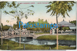 229620 ARGENTINA BUENOS AIRES PALERMO JARDIN ZOOLOGICO POSTAL POSTCARD - Argentinien