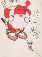 PÈRE NOËL NOËL Fêtes Voeux Vintage Carte Postale CPSM #PAK079.FR - Santa Claus