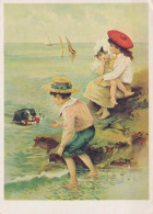 CHILDREN CHILDREN Scene S Landscapes Vintage Postcard CPSM #PBU477.GB - Scenes & Landscapes