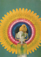 EASTER CHICKEN EGG Vintage Postcard CPSM #PBP108.GB - Ostern