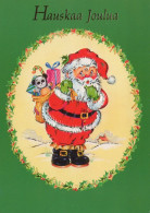 PAPÁ NOEL NAVIDAD Fiesta Vintage Tarjeta Postal CPSM #PAJ664.ES - Santa Claus