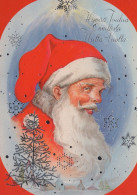 PAPÁ NOEL NAVIDAD Fiesta Vintage Tarjeta Postal CPSM #PAJ869.ES - Santa Claus