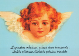 ÁNGEL NAVIDAD Vintage Tarjeta Postal CPSM #PAJ074.ES - Angels