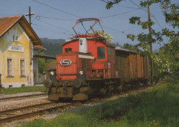 TREN TRANSPORTE Ferroviario Vintage Tarjeta Postal CPSM #PAA879.ES - Trains