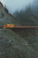 TREN TRANSPORTE Ferroviario Vintage Tarjeta Postal CPSMF #PAA396.ES - Trenes