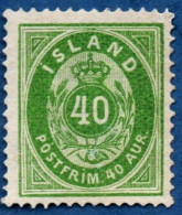 Island 1876 40A Unused - Unused Stamps