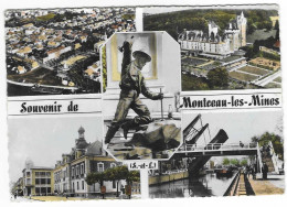 Monceau Les Mines - 1960 - Ecluse - Vue Aérienne - N°C 43 # 2-24/18 - Montceau Les Mines