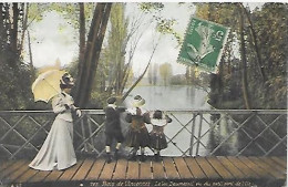 CPA Paris Bois De Vincennes Le Lac Daumesnil Vu Du Petit Pont De L'île - Arrondissement: 12