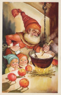 WEIHNACHTSMANN SANTA CLAUS WEIHNACHTSFERIEN Vintage Postkarte CPSMPF #PAJ463.DE - Santa Claus