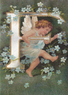ENGEL WEIHNACHTSFERIEN Feiern & Feste Vintage Ansichtskarte Postkarte CPSM #PAH321.DE - Angels