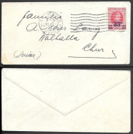 Belgium Cover To Switzerland 1928. 35c Ovpr Stamp - Storia Postale