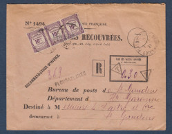 Cotes Du Nord - Enveloppe Recommandée De PLOUBAZLANEC - 1921-1960: Modern Tijdperk