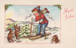 NIÑOS NIÑOS Escena S Paisajes Vintage Tarjeta Postal CPSMPF #PKG603.ES - Scenes & Landscapes