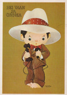 NIÑOS HUMOR Vintage Tarjeta Postal CPSM #PBV280.ES - Humorous Cards