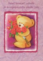 OSO Animales Vintage Tarjeta Postal CPSM #PBS159.ES - Bears