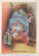 ÁNGEL Navidad Niño JESÚS Vintage Tarjeta Postal CPSM #PBP291.ES - Angels