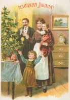 Buon Anno Natale BAMBINO Vintage Cartolina CPSM #PAY123.IT - New Year