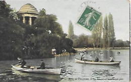 CPA Paris Bois De Vincennes Le Lac Daumesnil Et Le Temple Grec - District 12