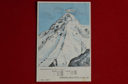 1955 K2 Progressione Dei Campi Conquista De La Vetta 1954mountaineering Himalaya Escalade Alpinisme - Bergsteigen