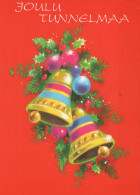 Buon Anno Natale BELL Vintage Cartolina CPSM #PAT452.IT - Nouvel An