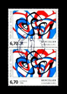 Frankreich / France: 'Moderne Kunst, 1996' / 'Œuvre Originale De Lucien Wercollier', Mi. 3127; Yv. 2986; Sc. 2504 Oo - Used Stamps