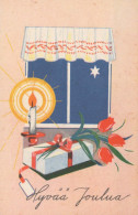 Neujahr Weihnachten Vintage Ansichtskarte Postkarte CPSMPF #PKD109.DE - New Year