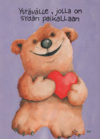 GEBÄREN Tier Vintage Ansichtskarte Postkarte CPSM #PBS161.DE - Bears