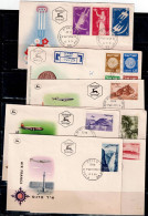 ISRAEL LOT OF 130 FDC DIFFERENT VF!! - FDC