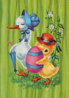 OSTERN EI Vintage Ansichtskarte Postkarte CPSM #PBO227.DE - Easter