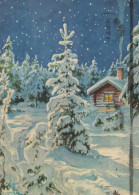 Neujahr Weihnachten Vintage Ansichtskarte Postkarte CPSM #PBM987.DE - New Year
