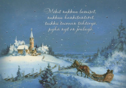 Neujahr Weihnachten Vintage Ansichtskarte Postkarte CPSM #PBM854.DE - New Year