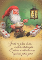 Neujahr Weihnachten GNOME Vintage Ansichtskarte Postkarte CPSM #PBL768.DE - New Year