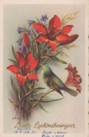 FIORI Vintage Cartolina CPSMPF #PKG103.IT - Flowers