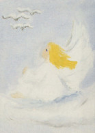 ANGELO Natale Vintage Cartolina CPSM #PBP485.IT - Angels