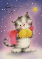 Buon Anno Natale Vintage Cartolina CPSM #PBM472.IT - Nouvel An