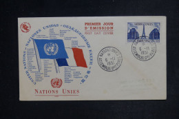 FRANCE - Enveloppe FDC En 1951 -  Nations Unies - L 152958 - 1950-1959