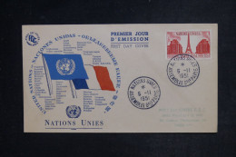 FRANCE - Enveloppe FDC En 1951 -  Nations Unies - L 152959 - 1950-1959