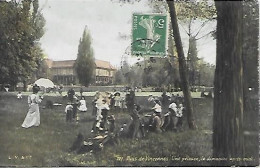 CPA Paris Bois De Vincennes Une Pelouse Le Dimanche Après-midi - Arrondissement: 12