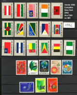 ONU   Nations Unies 1982 Année Complète Neufs ** ONU New York - Unused Stamps