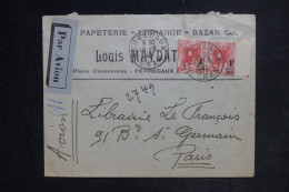 ALGÉRIE - Enveloppe Commerciale De Perregaux Pour Paris - L 152960 - Brieven En Documenten