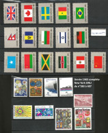ONU   Nations Unies 1983 Année Complète Neufs ** ONU New York - Unused Stamps