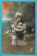 * Fantaisie - Fantasy - Fantasie (Enfant - Child - Kind) * (A. Noyer 2587) Girl, Fille, Meisje, Fleurs, Portrait, Photo - Abbildungen