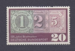 1965 Germany 482 125 Years Of Stamps - Briefmarken Auf Briefmarken