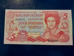 FALKLAND ISLANDS 14th JUNE 2005 UNCIRCULATED £5 - Falkland