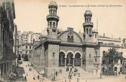 CPA Alger-La Cathédrale Et Le Palais D'hiver    L2953 - Alger